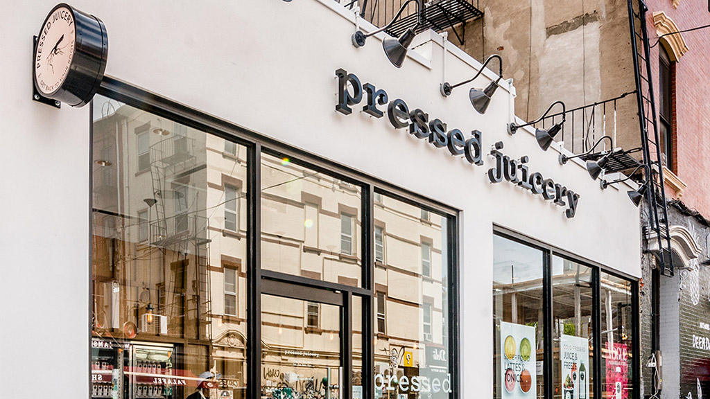 Pressed Juicery branding. Bek Stone → https://bek.is