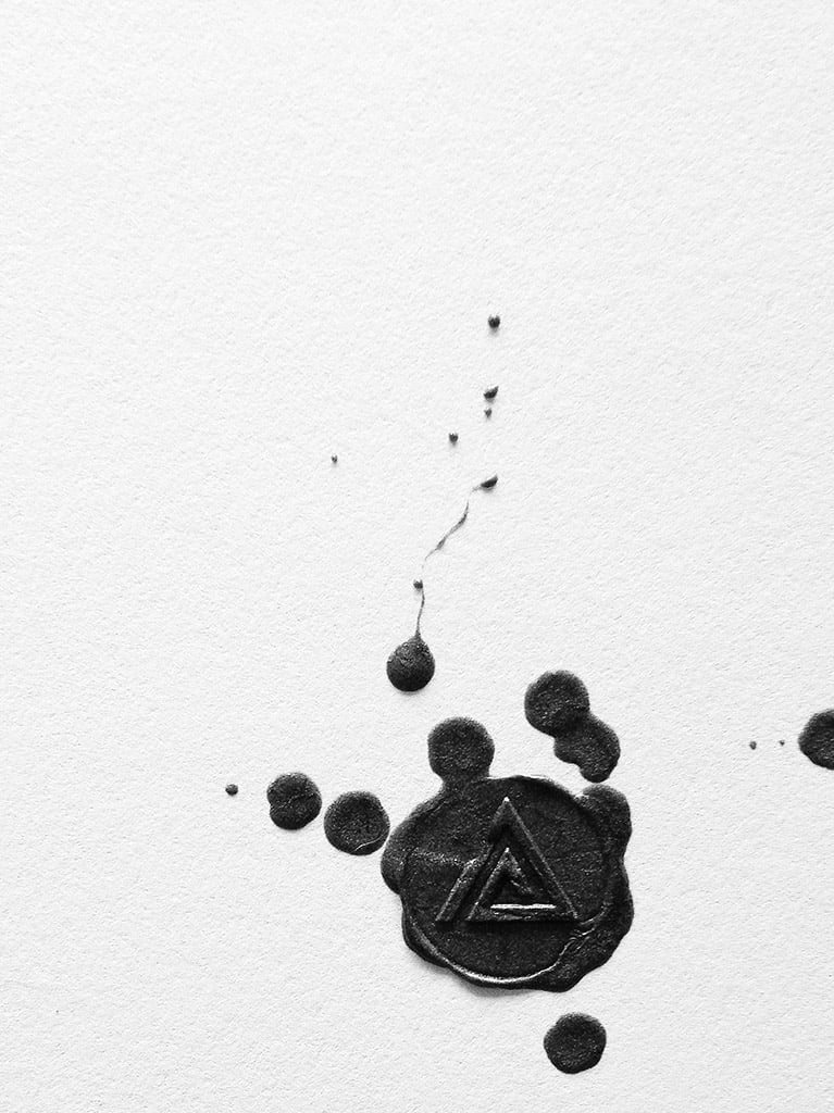 Cabin wax seal. Bek Stone → https://bek.is