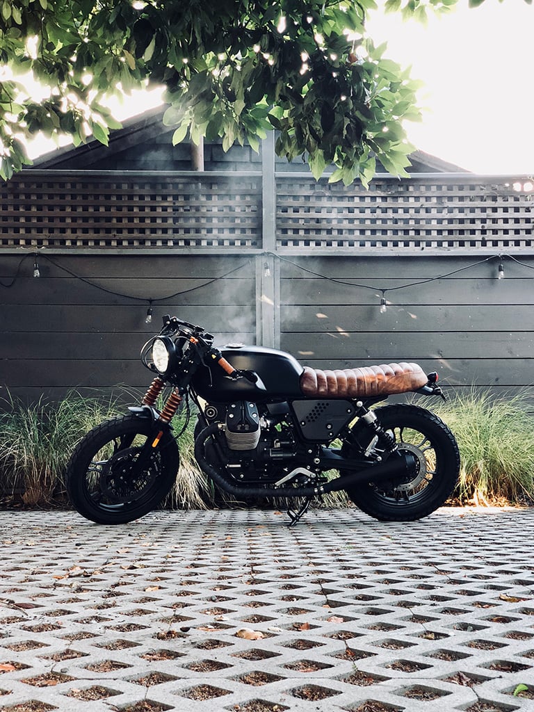 Moto Guzzi V7 Stone. Bek Stone → https://bek.is